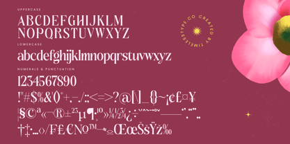 Rituals Sunday Font Poster 14