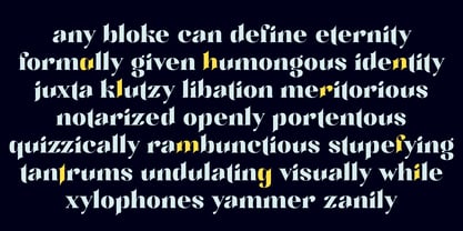 Standhill Font Poster 13