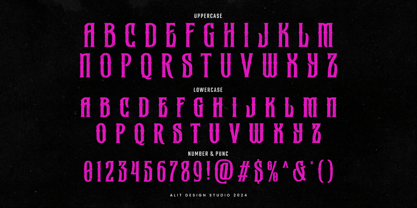Gromega Font Poster 6