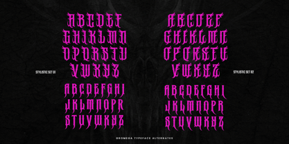 Gromega Font Poster 8