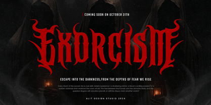 Gromega Font Poster 9