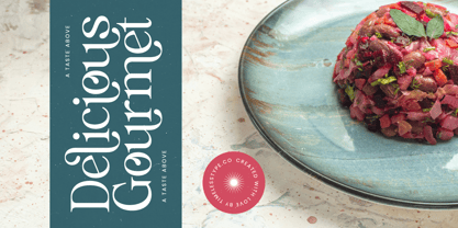 Realistic Nature Font Poster 10