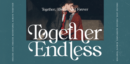 Realistic Nature Font Poster 7