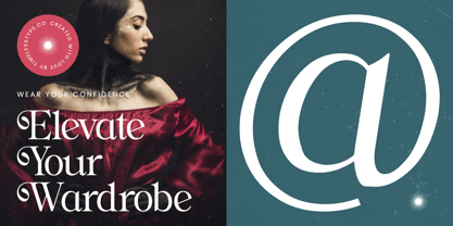 Realistic Nature Font Poster 13