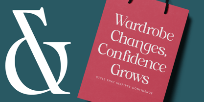 Realistic Nature Font Poster 4