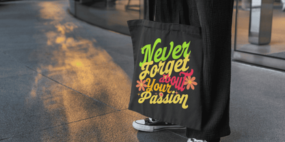 Newpitch Script Font Poster 9