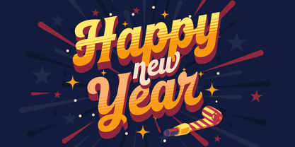 Newpitch Script Font Poster 2