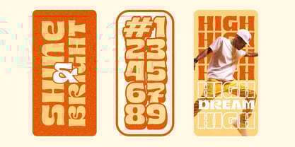 Blobby Font Poster 8