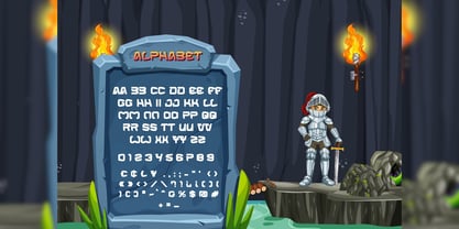 Hidgard Conquer Font Poster 2