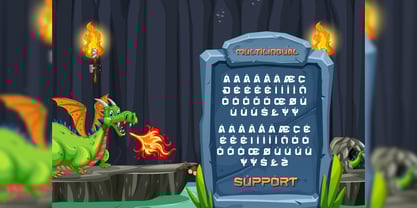 Hidgard Conquer Font Poster 3