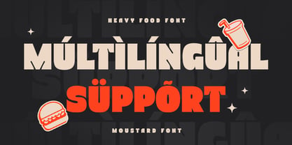Moustard Font Poster 12