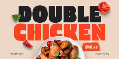 Moustard Font Poster 6