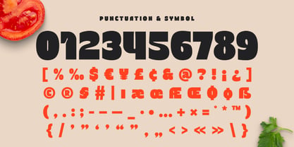 Moustard Font Poster 10