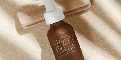 Rosalia Elegant Font Poster 5