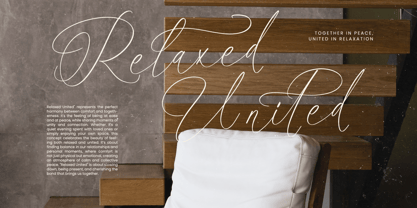 Rosalia Elegant Font Poster 10