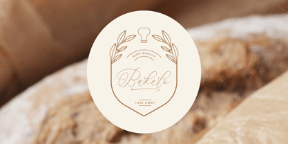 Rosalia Elegant Font Poster 8