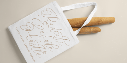 Rosalia Elegant Font Poster 2