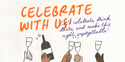 Twinky Blink Font Poster 5