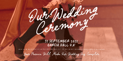 Twinky Blink Font Poster 7