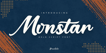 Monstar Font Poster 1