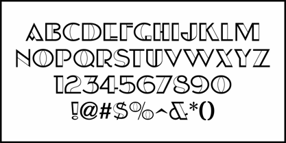 Swedish Deco JNL Font Poster 3