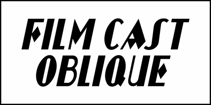 Film Cast JNL Font Poster 4