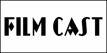 Film Cast JNL Font Poster 2