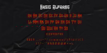 Velgrynd Font Poster 2