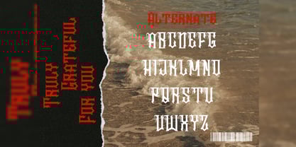 Velgrynd Font Poster 5