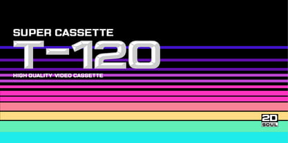 Eurostolen Font Poster 7