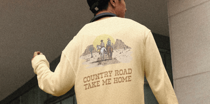 Mount West Font Poster 8