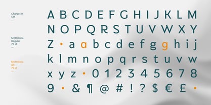 Metroluna Font Poster 11