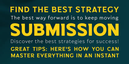 Metroluna Font Poster 8