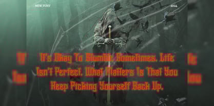 Heavier Crowns Font Poster 10