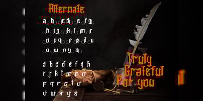 Heavier Crowns Font Poster 6