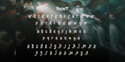 Heavier Crowns Font Poster 5