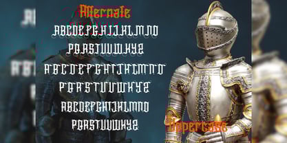 Heavier Crowns Font Poster 3