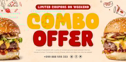 Baked SS Font Poster 3