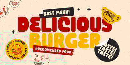 Baked SS Font Poster 7