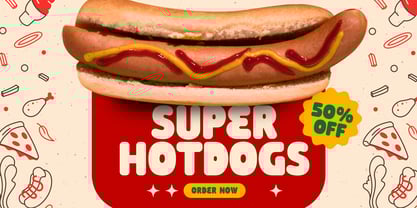 Baked SS Font Poster 2