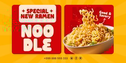 Baked SS Font Poster 9