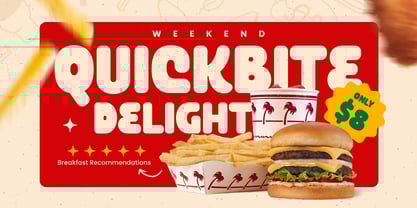 Baked SS Font Poster 8