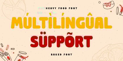 Baked SS Font Poster 12