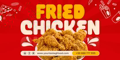 Baked SS Font Poster 5