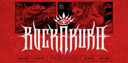 Rockakura Font Poster 1