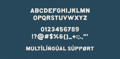 RYS Rawlasans Font Poster 2