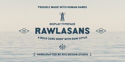 RYS Rawlasans Font Poster 1