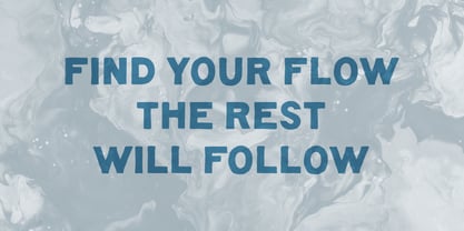 RYS Rawlasans Font Poster 9