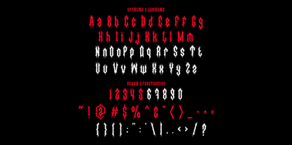 Unburied Font Poster 11