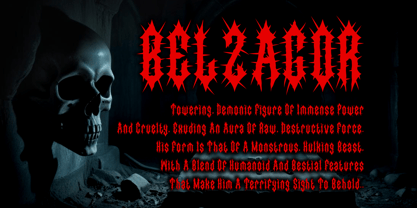 Unburied Font Poster 6